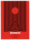 Gig poster: Interpol, CDMX 2024