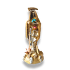 Estatua de la Santa Muerte (dorada mística)