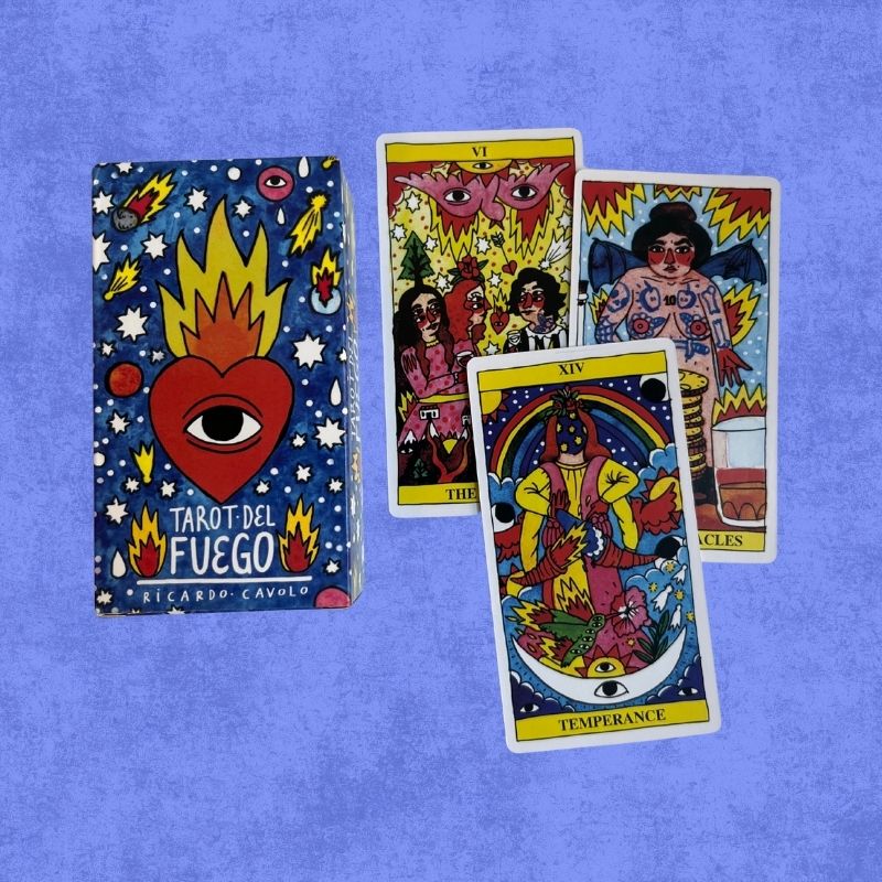 Tarot del Fuego, por Ricardo Cavolo