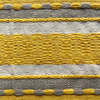 Tortillero mexicano amarillo, tejido a mano