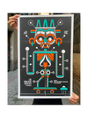 Gig poster: Los Fabulosos Cadillacs, CDMX 2015